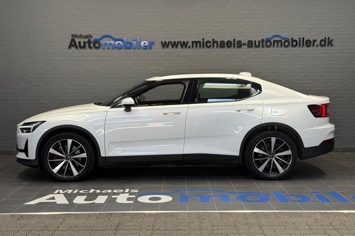 Hvid Polestar 2 fra 2022