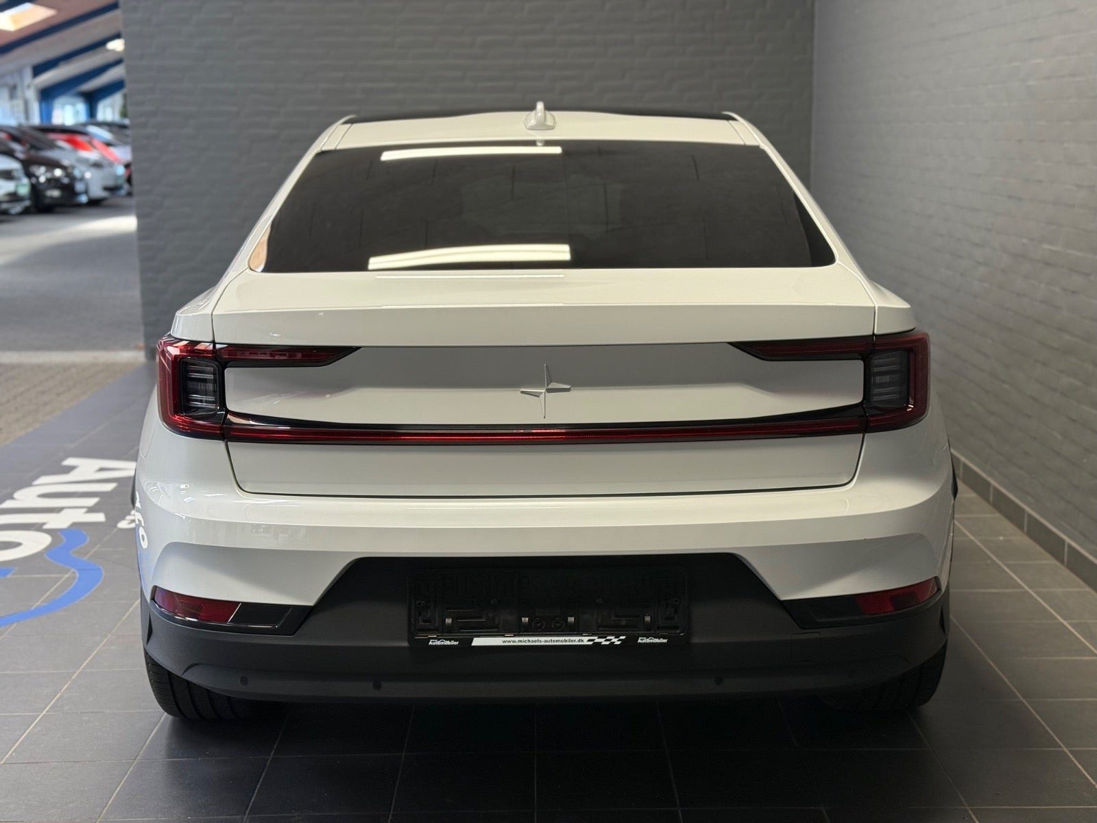 Hvid Polestar 2 fra 2022