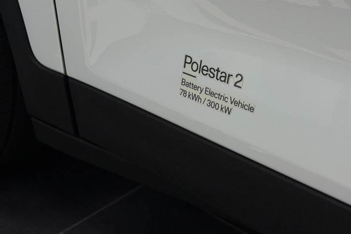 Hvid Polestar 2 fra 2022
