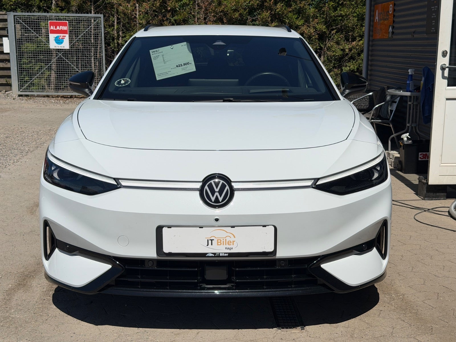 Hvid VW ID.7 fra 2025