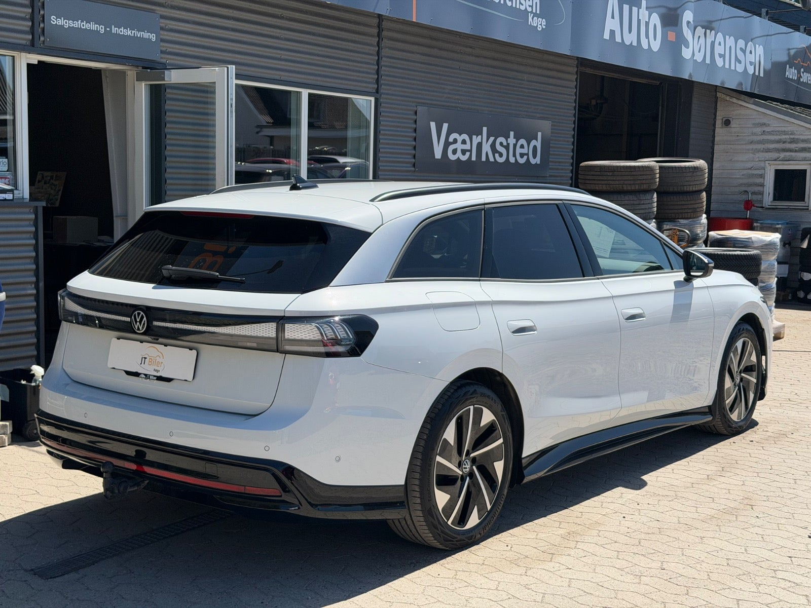 Hvid VW ID.7 fra 2025