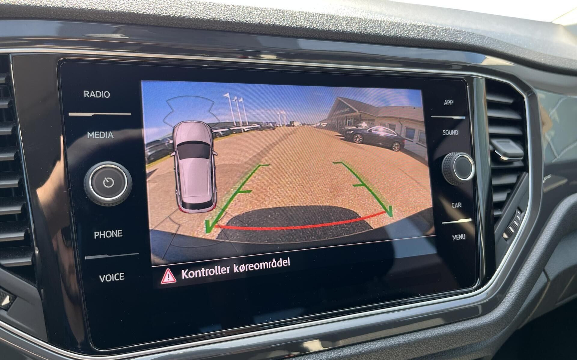 Sort VW T-Roc fra 2020