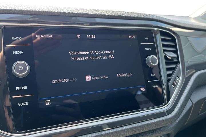 Sort VW T-Roc fra 2020