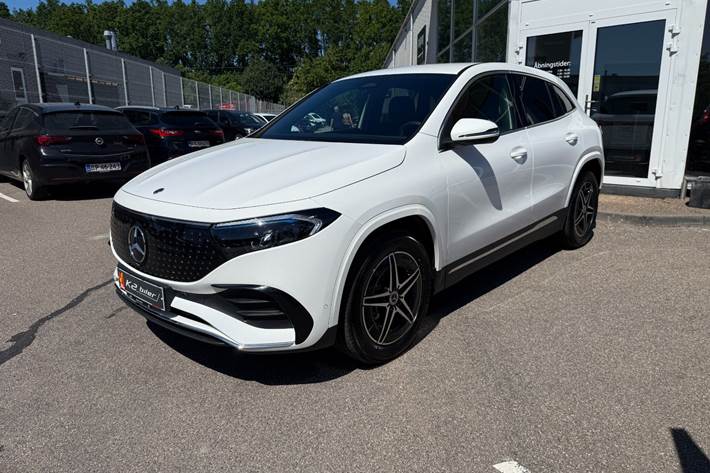 Hvid Mercedes EQA250+ fra 2025