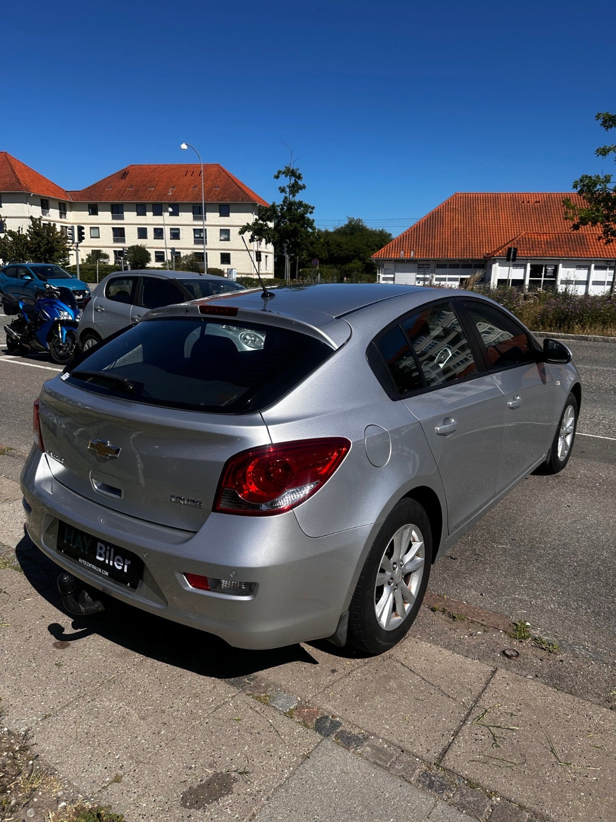 Sølv Chevrolet Cruze fra 2013