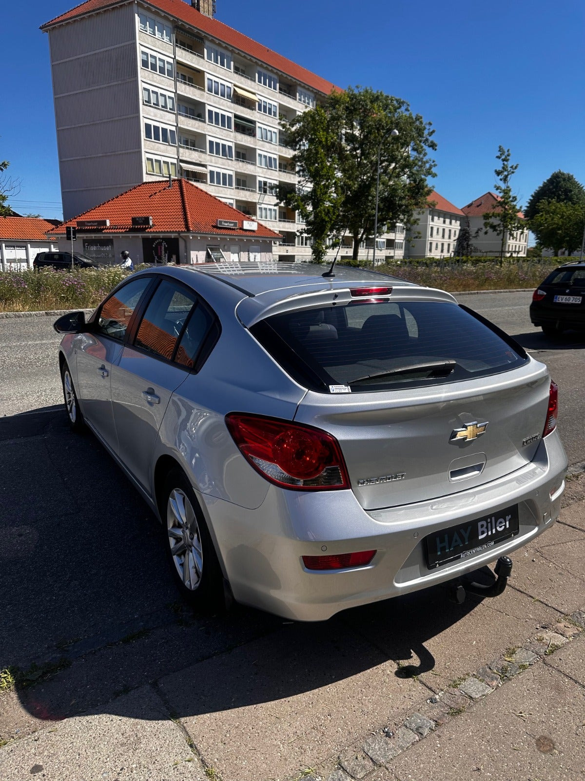 Sølv Chevrolet Cruze fra 2013