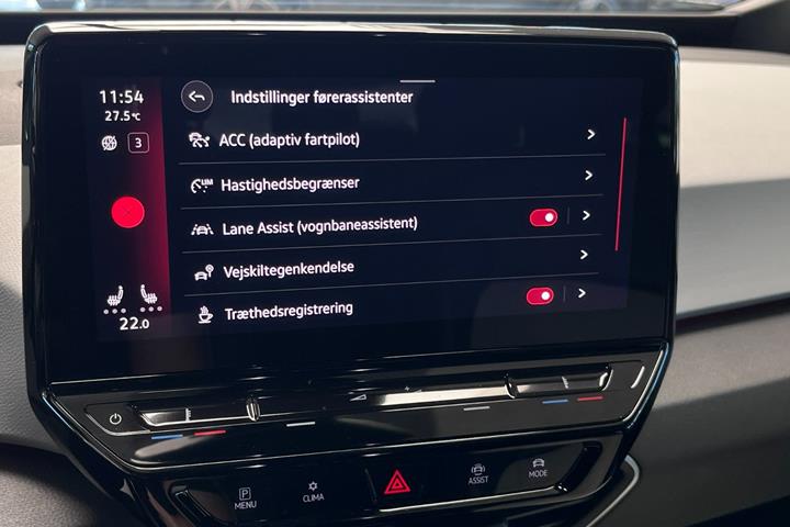 Blå VW ID.3 fra 2023
