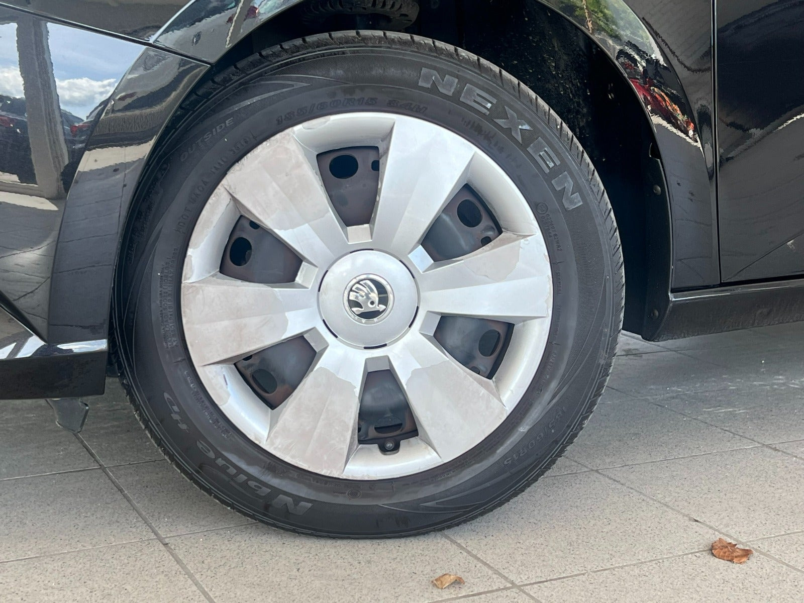Sort Skoda Fabia fra 2019