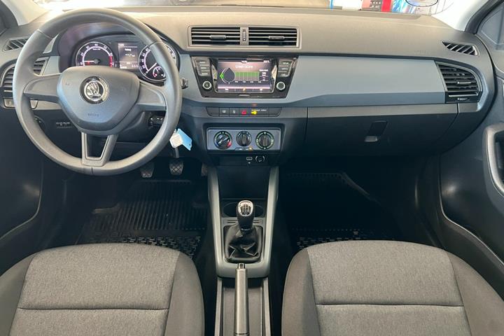 Sort Skoda Fabia fra 2019