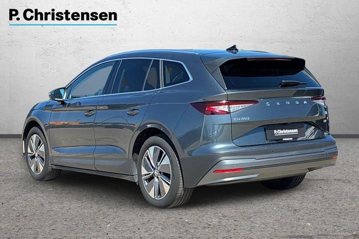 Grå Skoda Enyaq fra 2022