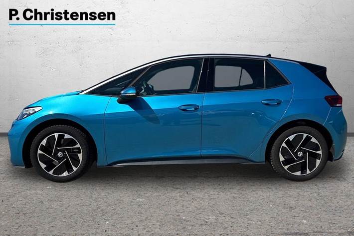 Blå VW ID.3 fra 2023
