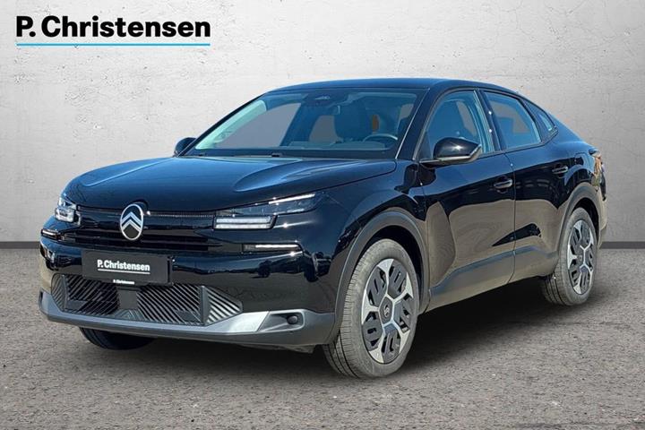 Sort Citroën ë-C4 X fra 2025 set udefra