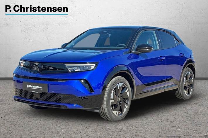 Blå Opel Mokka-e fra 2025