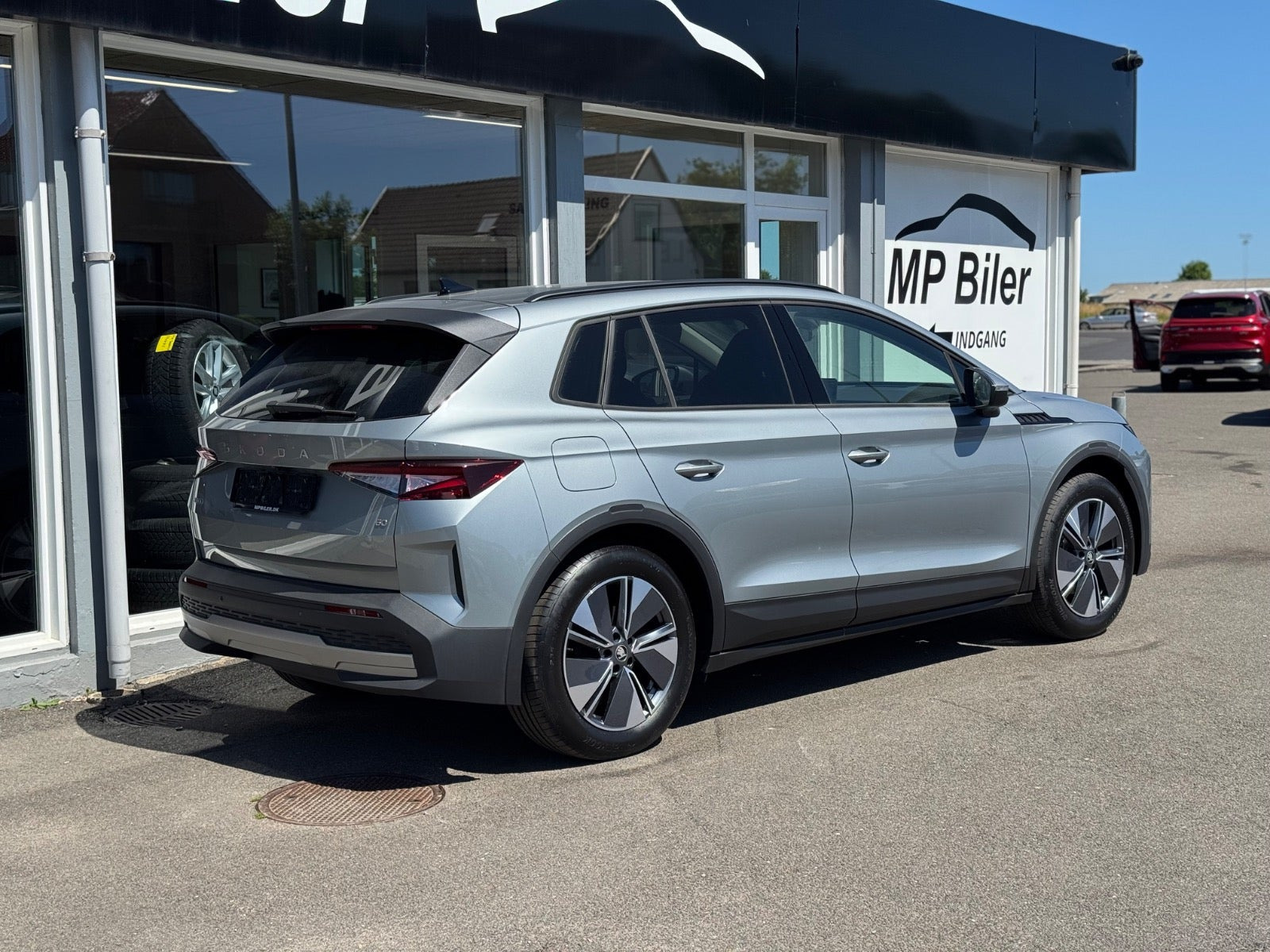 Grå Skoda Elroq fra 2025