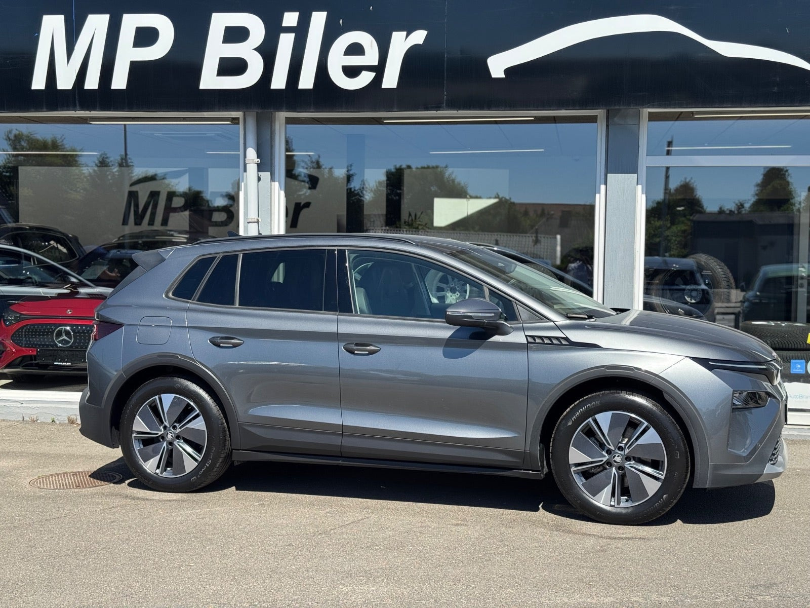 Grå Skoda Elroq fra 2025