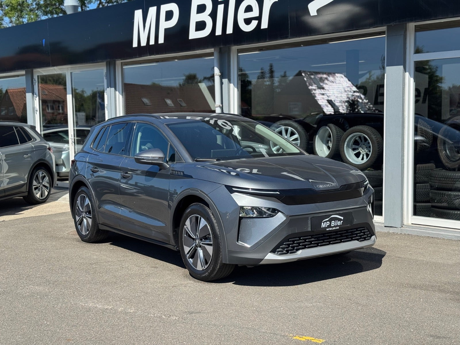 Grå Skoda Elroq fra 2025