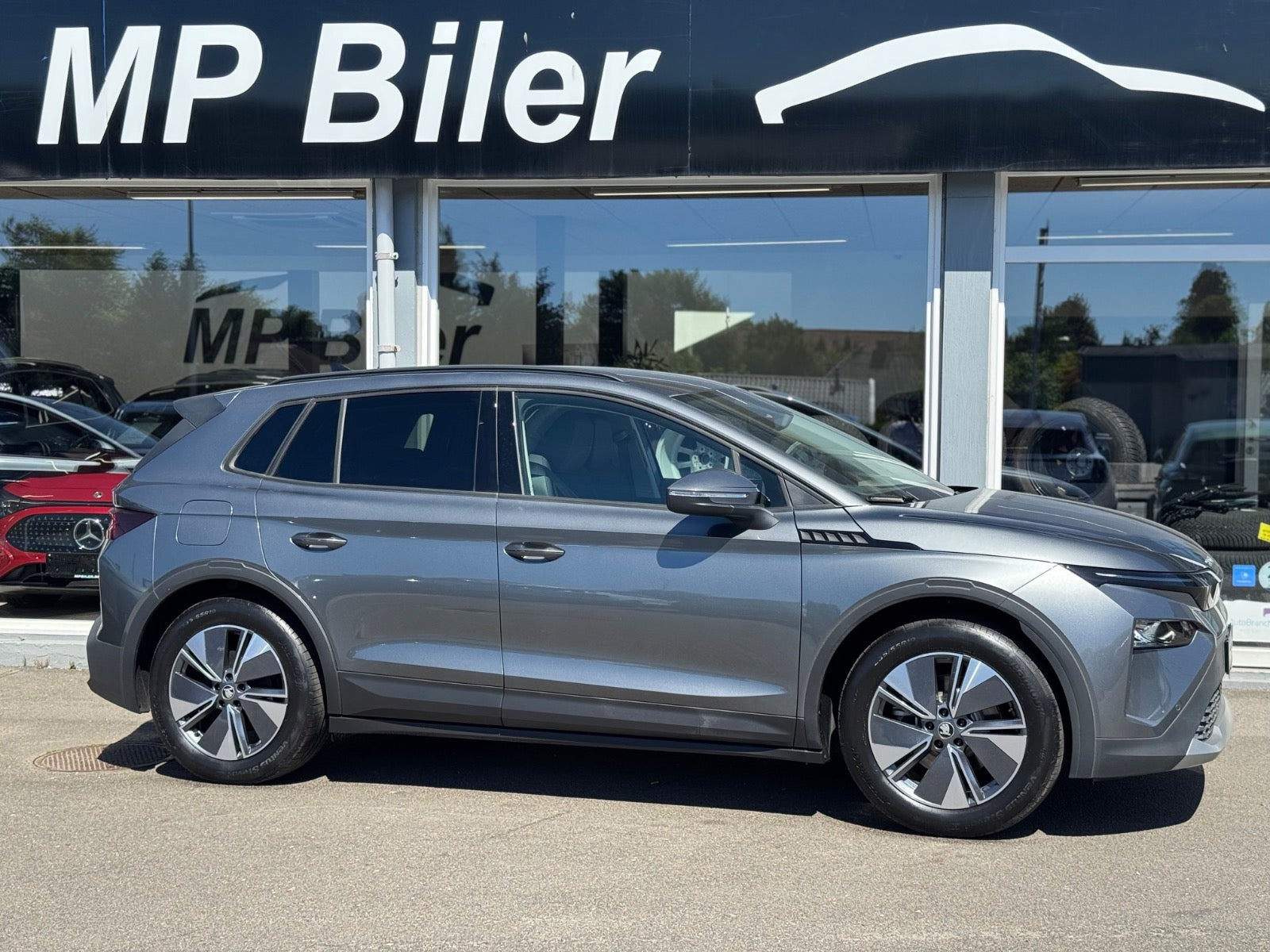 Grå Skoda Elroq fra 2025