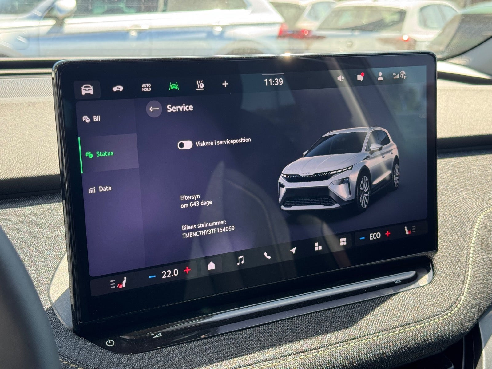 Grå Skoda Elroq fra 2025