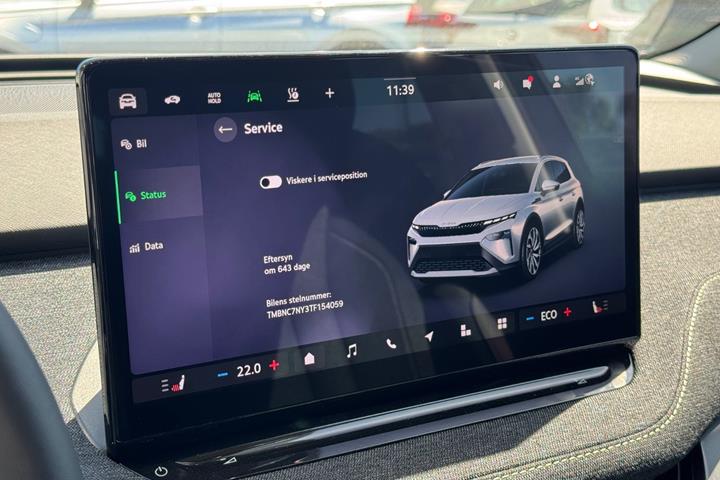 Grå Skoda Elroq fra 2025
