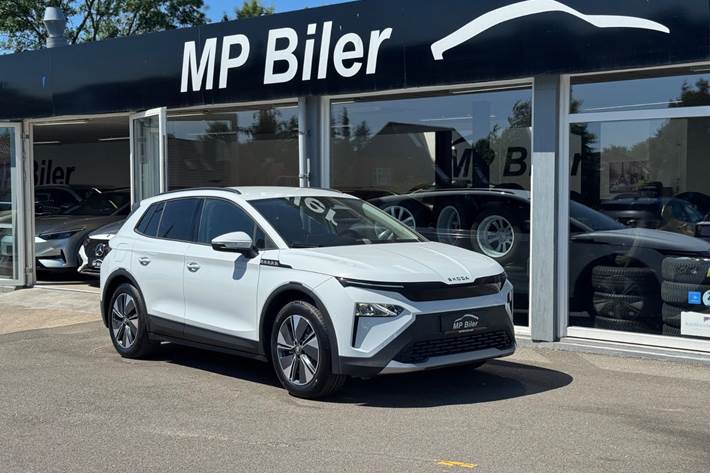 Hvid Skoda Elroq fra 2025