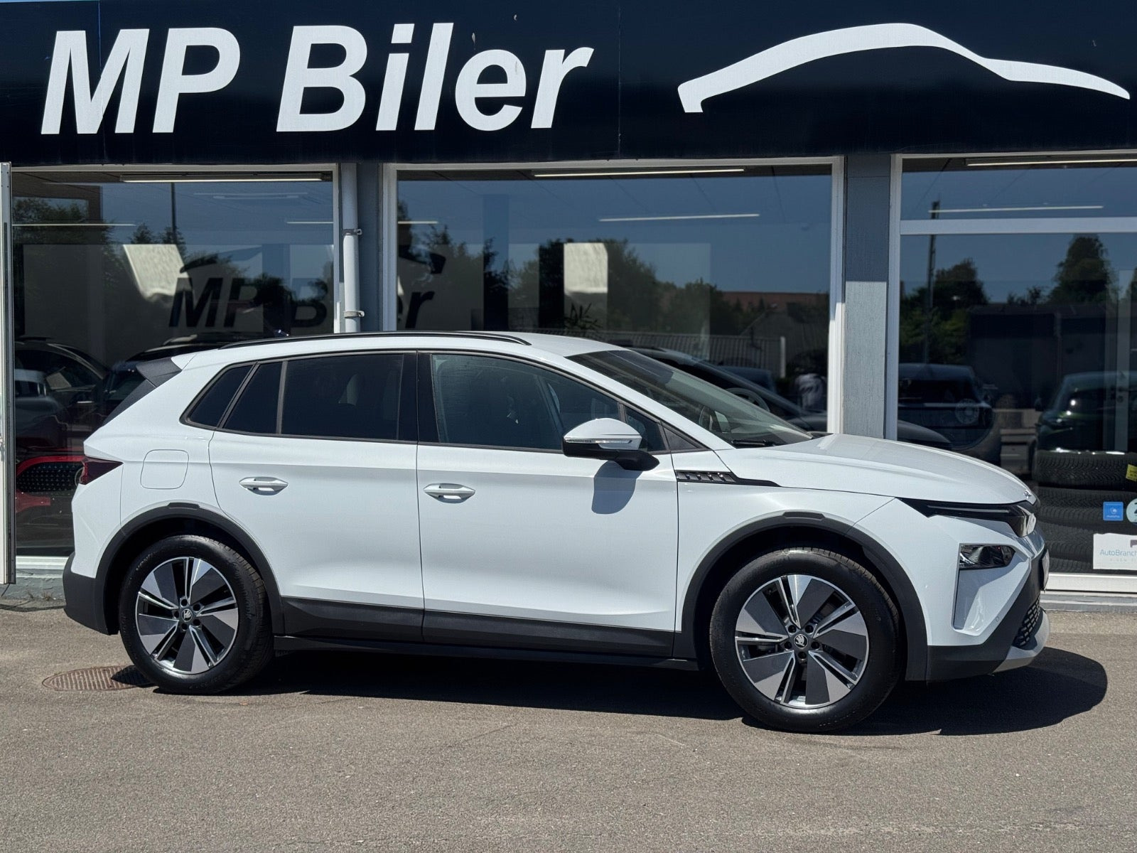 Hvid Skoda Elroq fra 2025