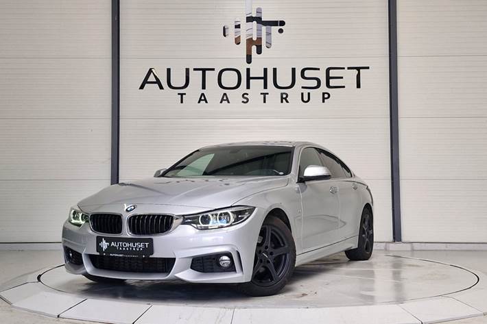 Sølv BMW 420i fra 2019