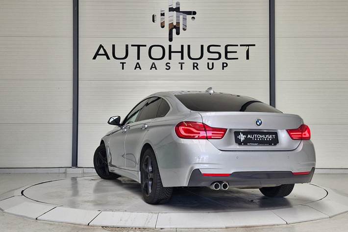 Sølv BMW 420i fra 2019