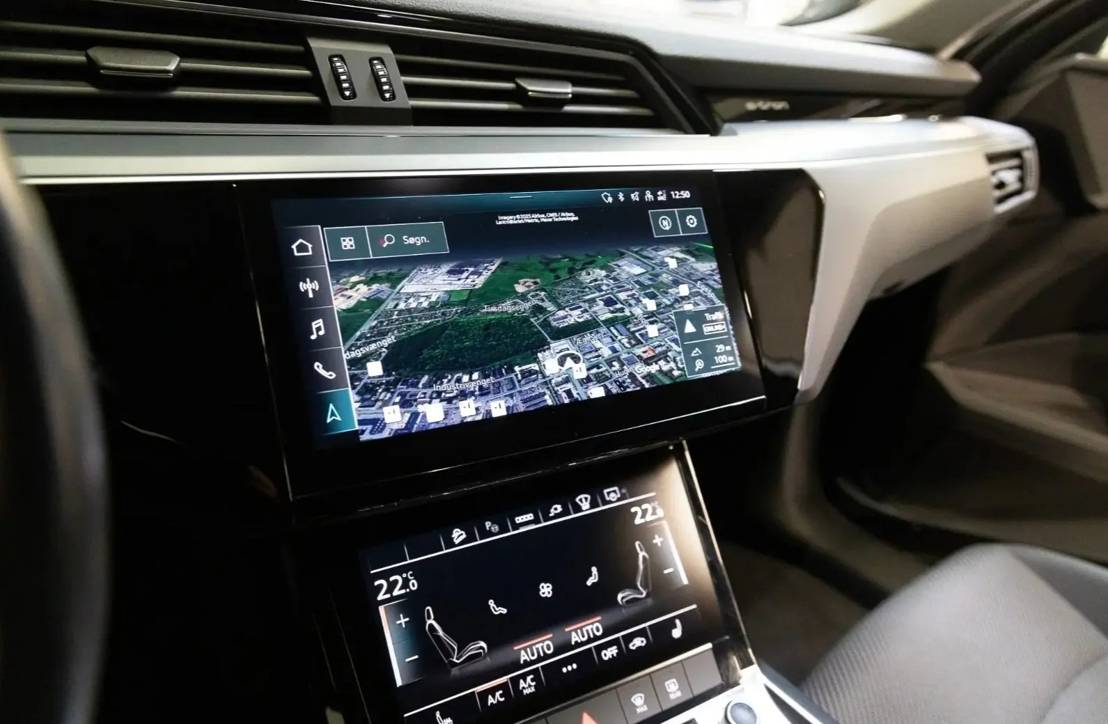 Sort Audi e-tron fra 2022