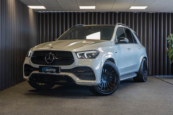 Hvid Mercedes GLE350 de fra 2020