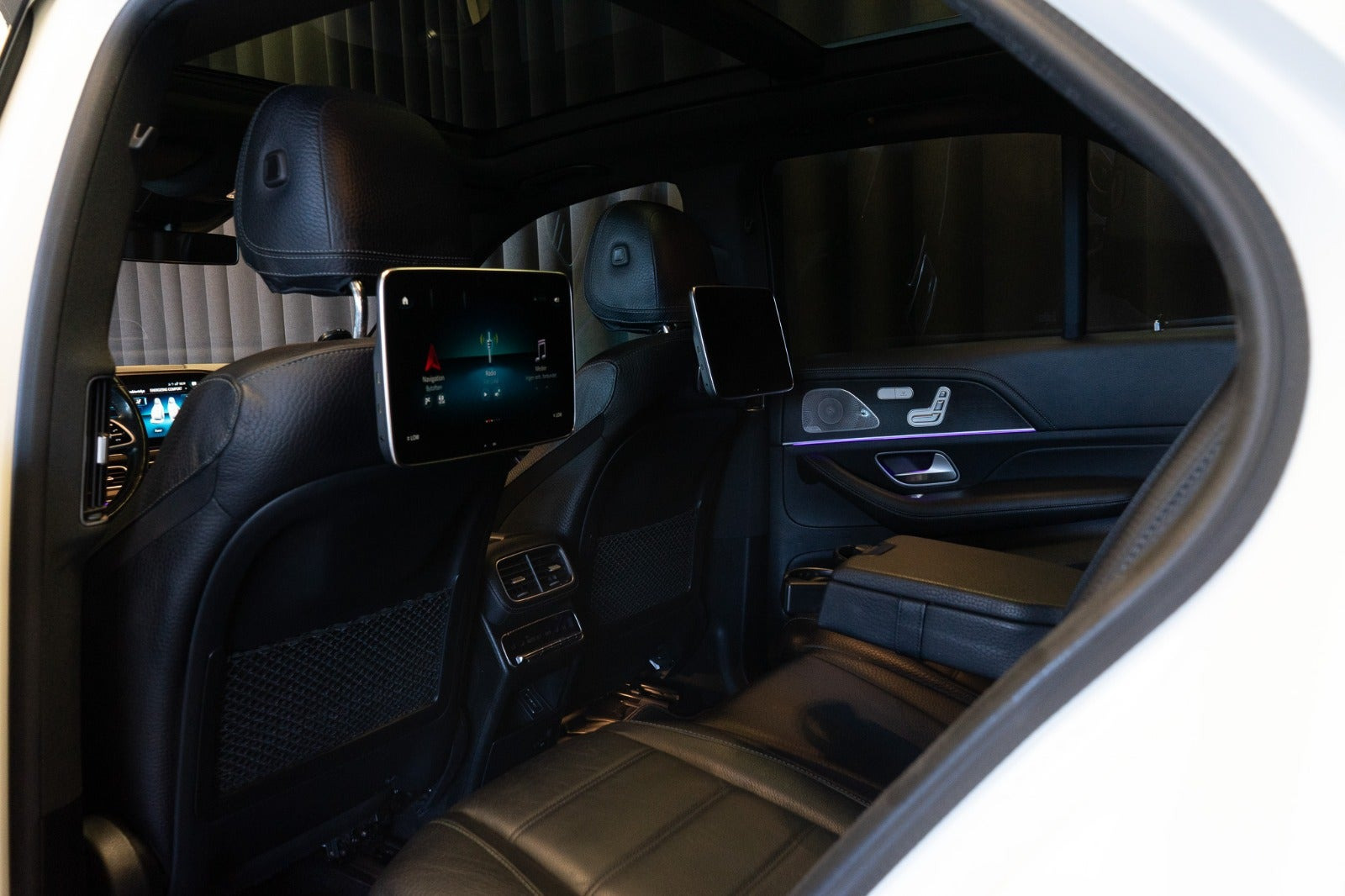 Hvid Mercedes GLE350 de fra 2020
