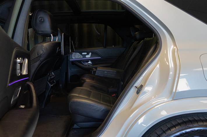 Hvid Mercedes GLE350 de fra 2020