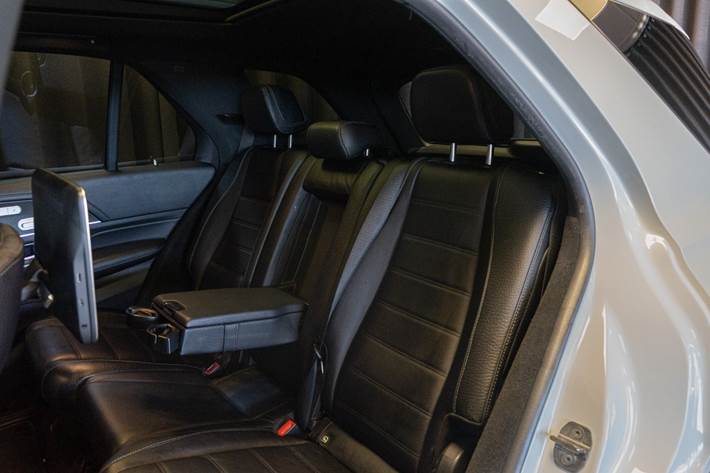Hvid Mercedes GLE350 de fra 2020