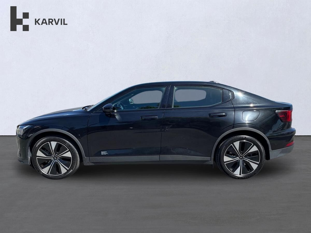 Sort Polestar 2 fra 2023
