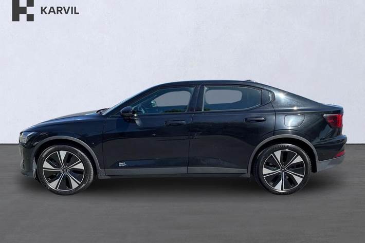 Sort Polestar 2 fra 2023
