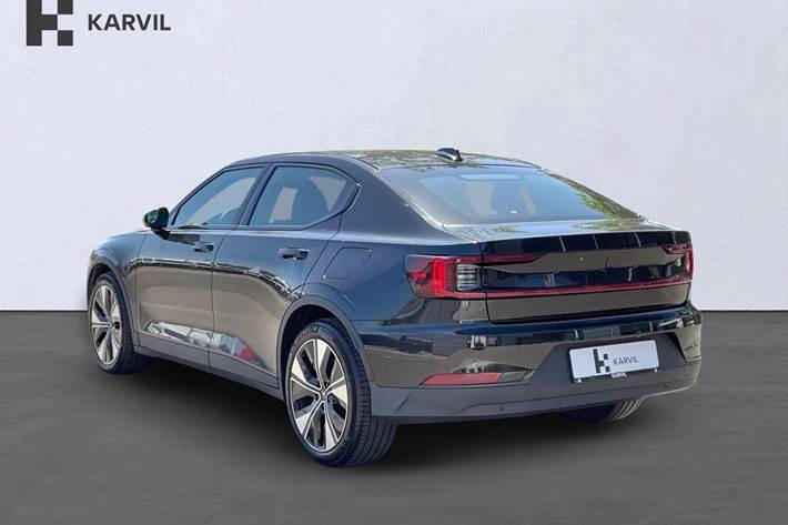 Sort Polestar 2 fra 2023