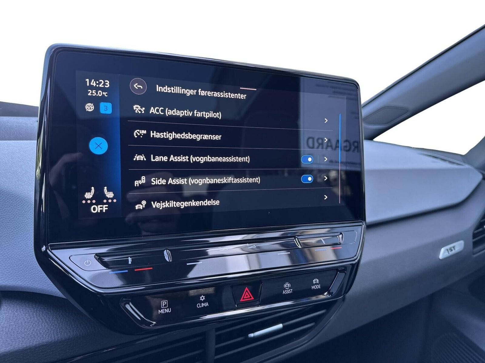 Hvid VW ID.3 fra 2020