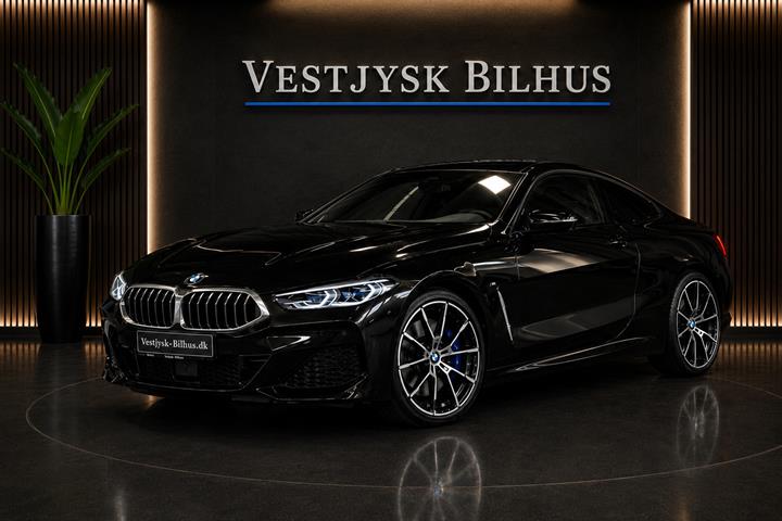 Sort BMW 840d fra 2019