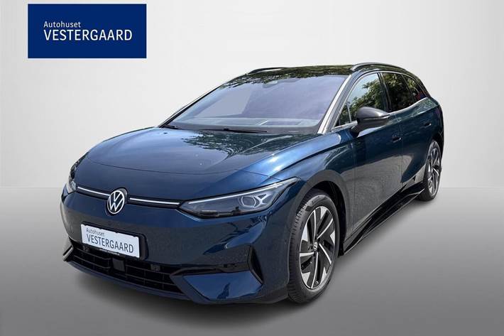 Blå VW ID.7 fra 2025
