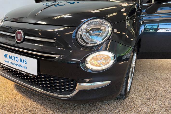 Sort Fiat 500 fra 2018