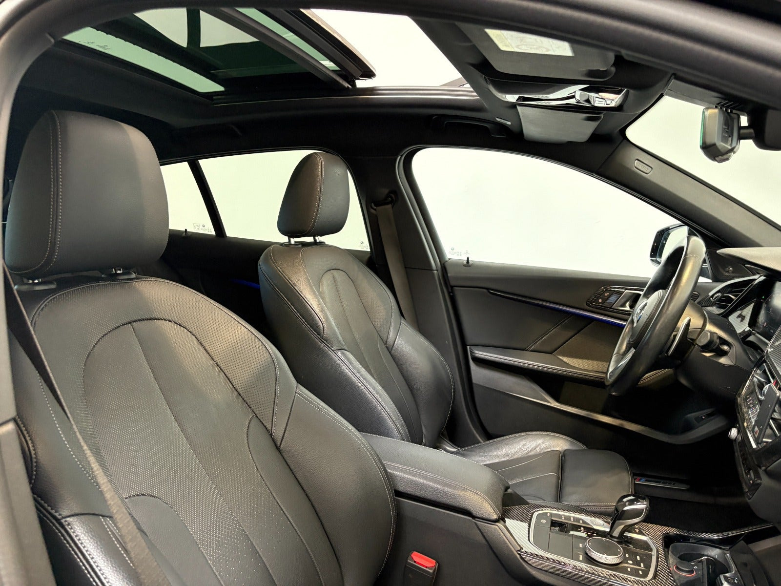 Sort BMW M135i fra 2019
