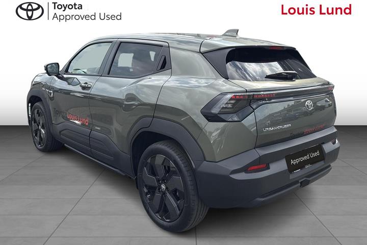 Grøn Toyota Urban Cruiser fra 2026