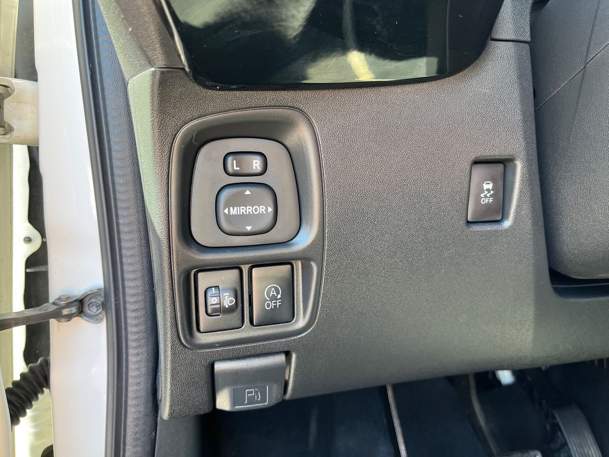 Hvid Toyota Aygo fra 2016