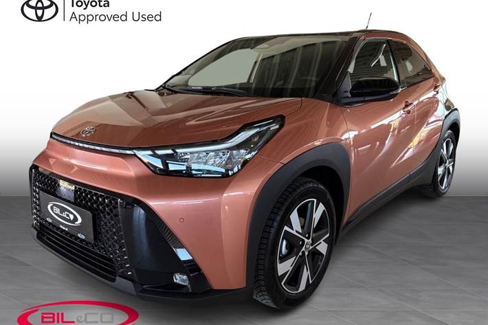 Sort Toyota Aygo X fra 2026