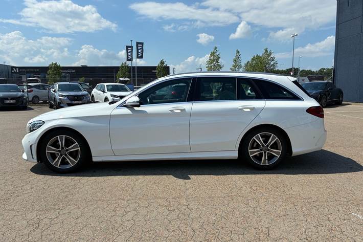 Hvid Mercedes C220 d fra 2019