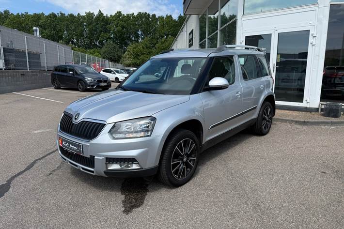 Sølv Skoda Yeti Outdoor fra 2016