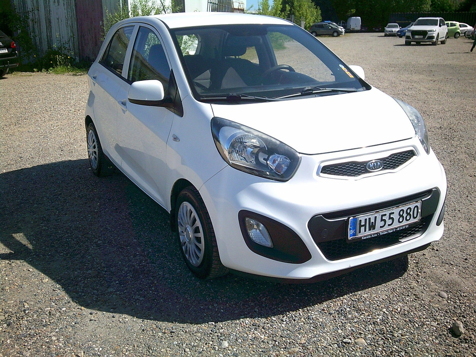 Gul Kia Picanto fra 2012