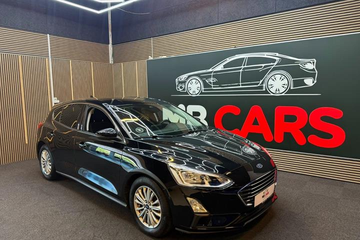 Sort Ford Focus fra 2019