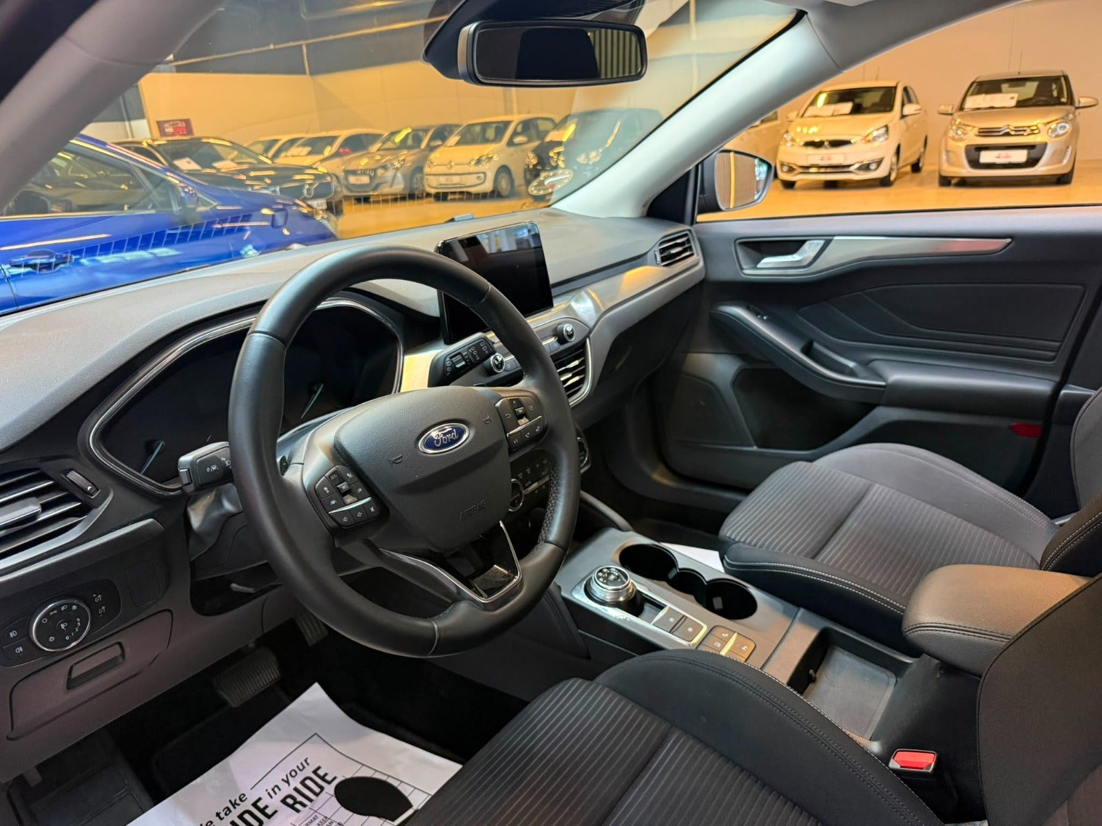 Sort Ford Focus fra 2019