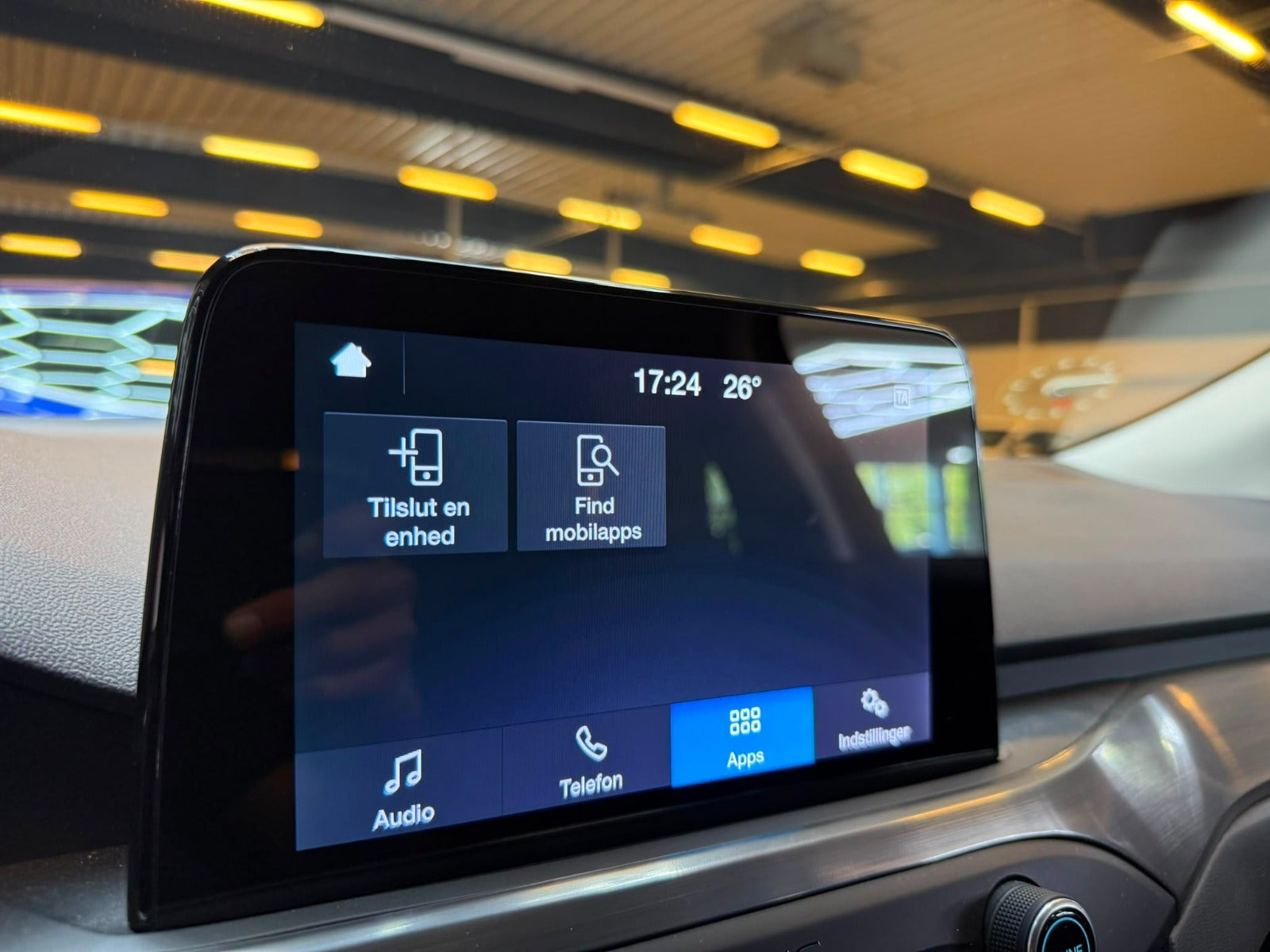 Sort Ford Focus fra 2019