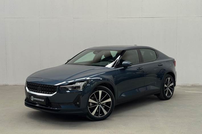 Blå Polestar 2 fra 2022